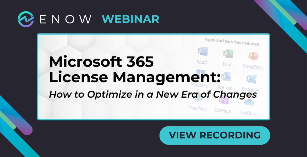 Microsoft 365 License Management - How to Optimize - View Recording