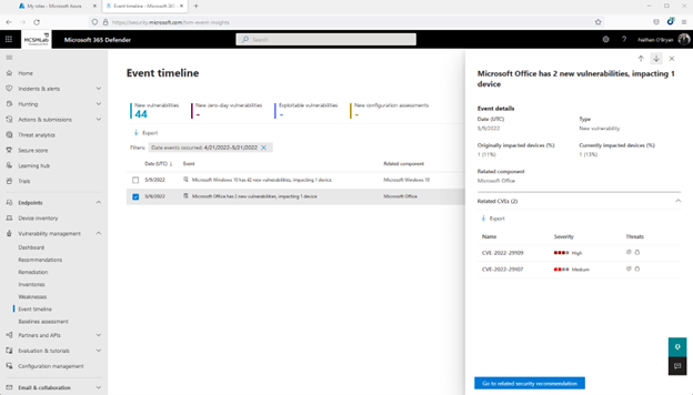 Microsoft Defender Vulnerability Management